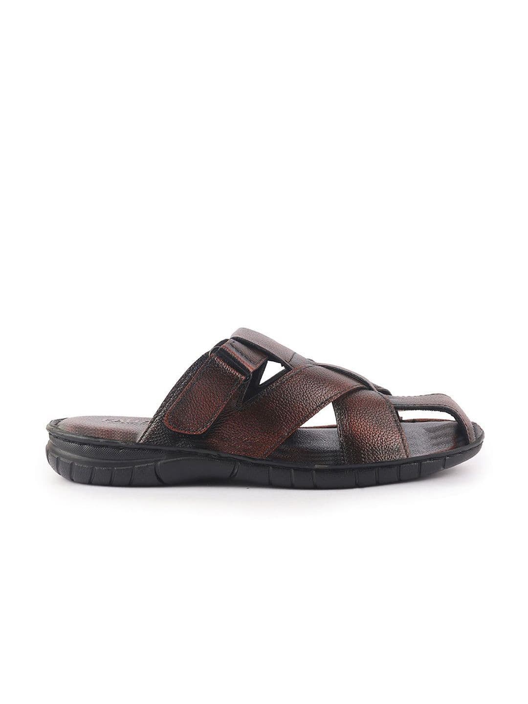 FAUSTO Men Leather Comfort Sandals thumbnail 3