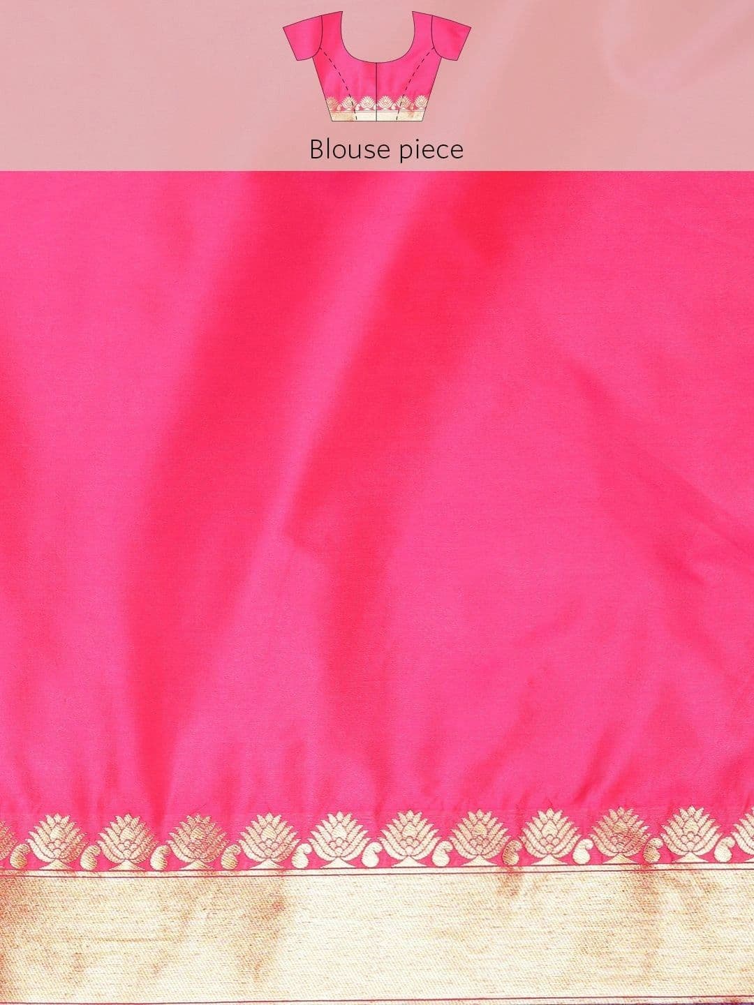 Dhaaga Ghar Paisley Zari Art Silk Banarasi Saree thumbnail 4