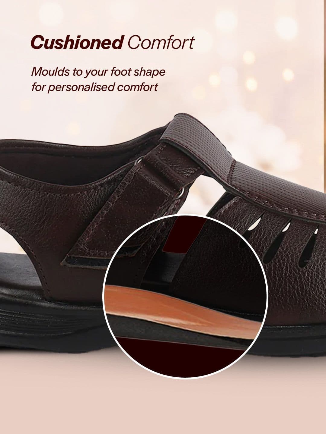 FAUSTO Men PU Shoe-Style Sandals thumbnail 5
