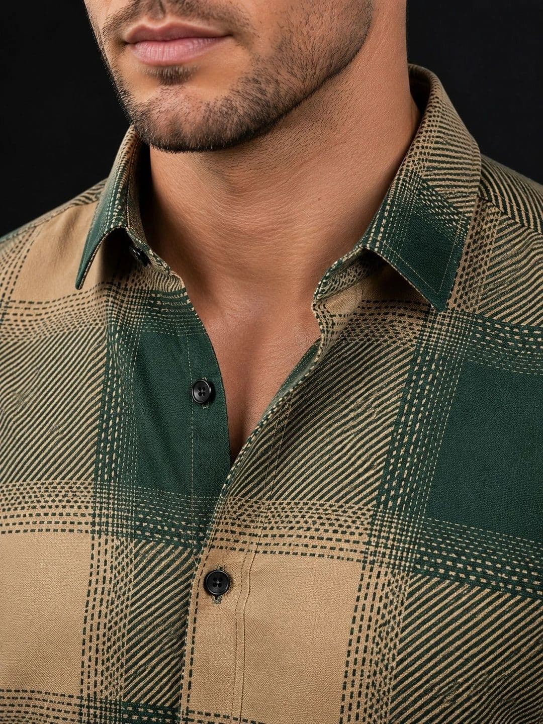 Metronaut Men Checked Casual Shirt thumbnail 3