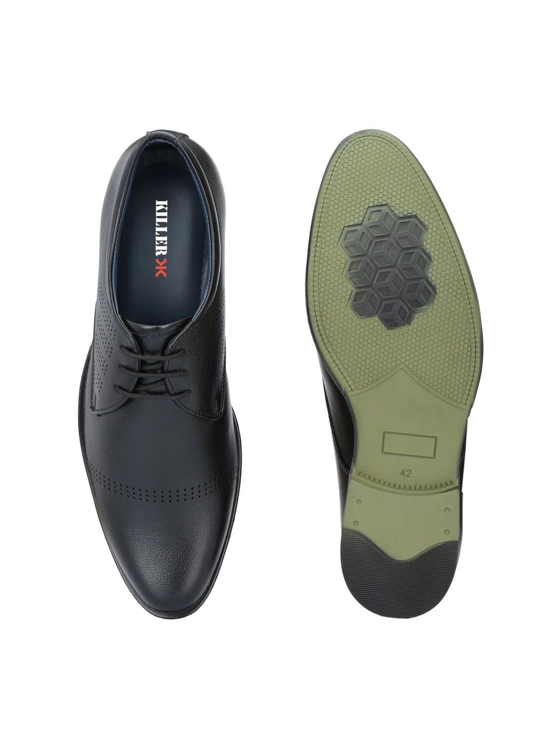 Killer Men Leather Formal Derbys thumbnail 5