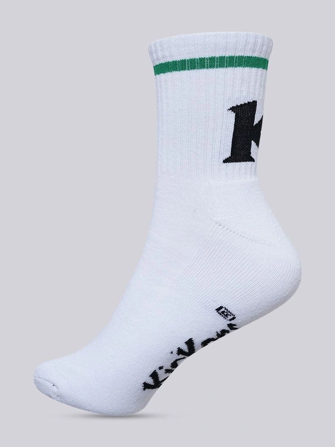 Kickers Men Microfiber Patterned Above Ankle Socks thumbnail 3