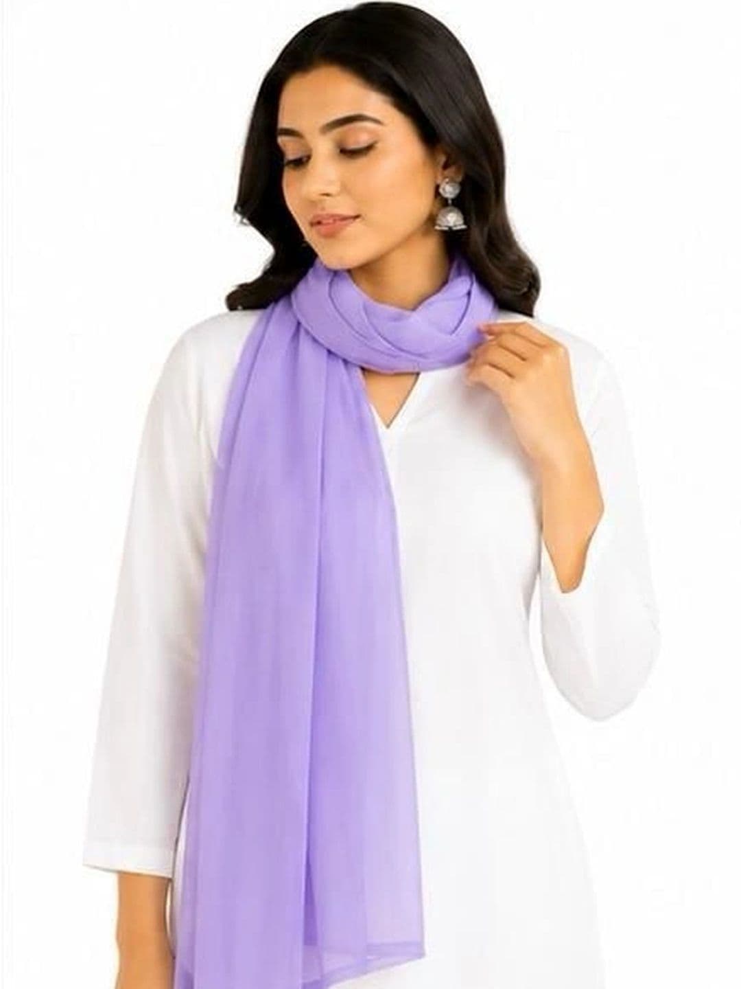 Shaneka Women Chiffon Dupatta thumbnail 2