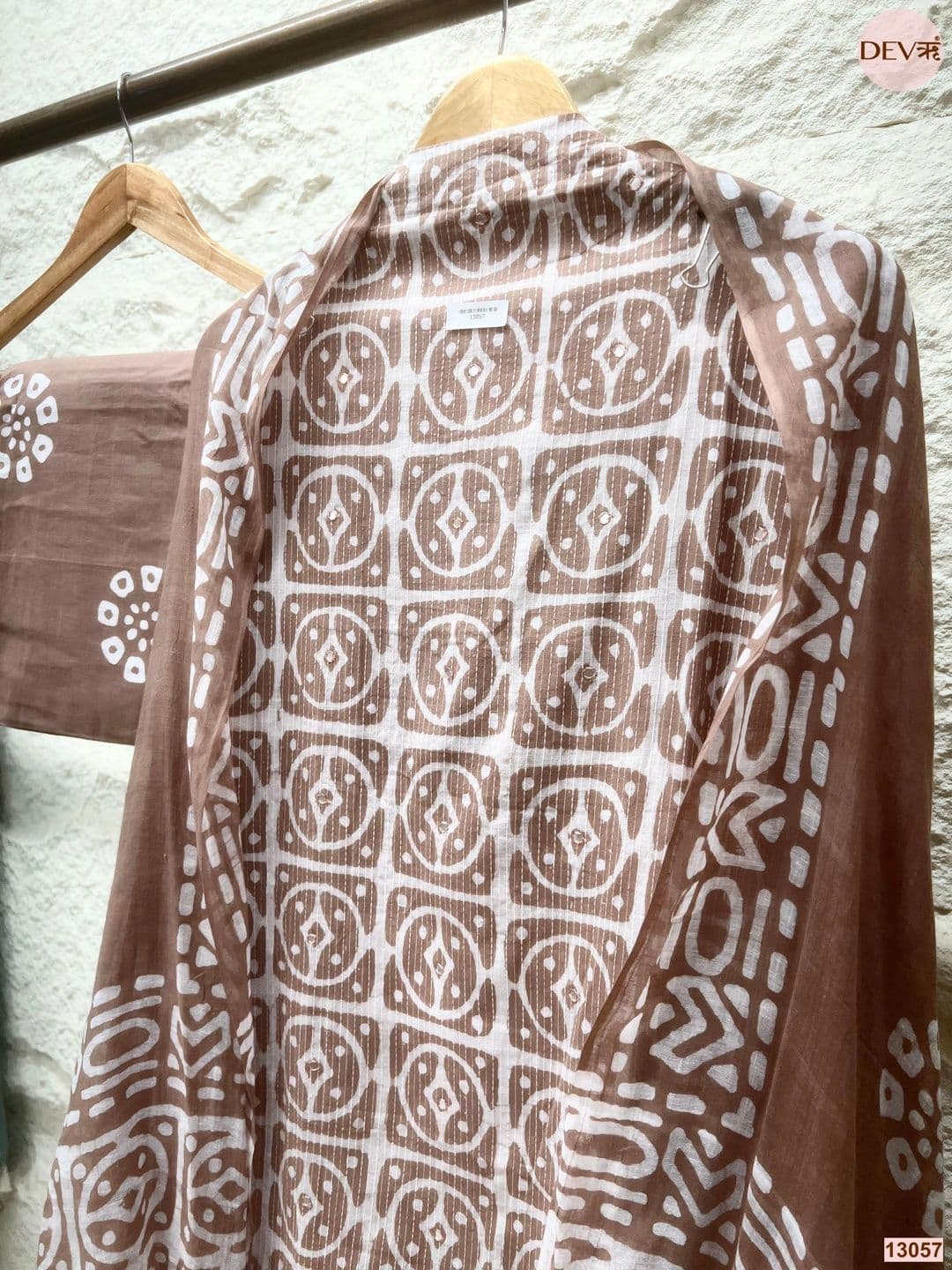 DEVRI Printed Pure Cotton Unstitched Dress Material thumbnail 6