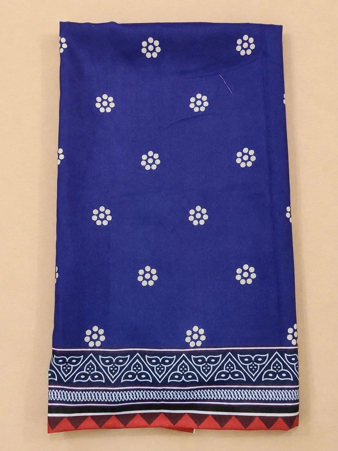 KAHIRAA WHOLETEX Printed Semi-Stitched Lehenga & Unstitched Blouse With Dupatta thumbnail 4
