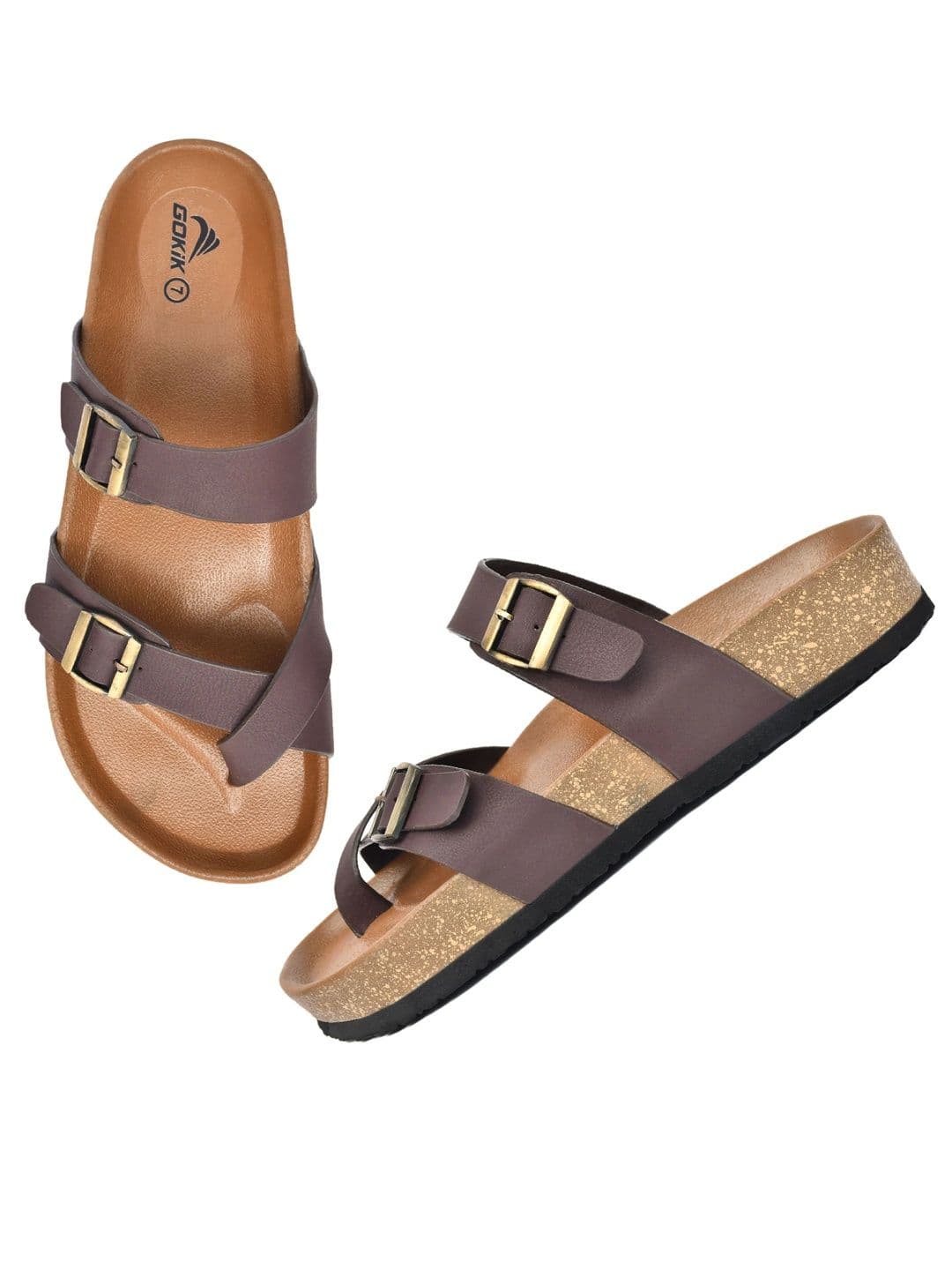 GOKIK Men Comfort Sandals thumbnail 5
