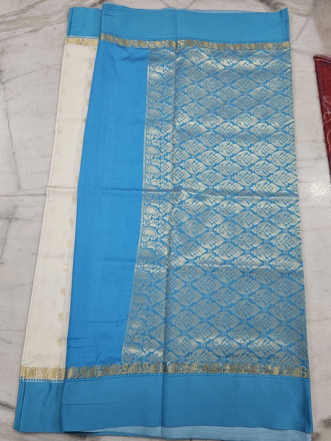Urban Silk Saree Zari Art Silk Banarasi Sarees thumbnail 3