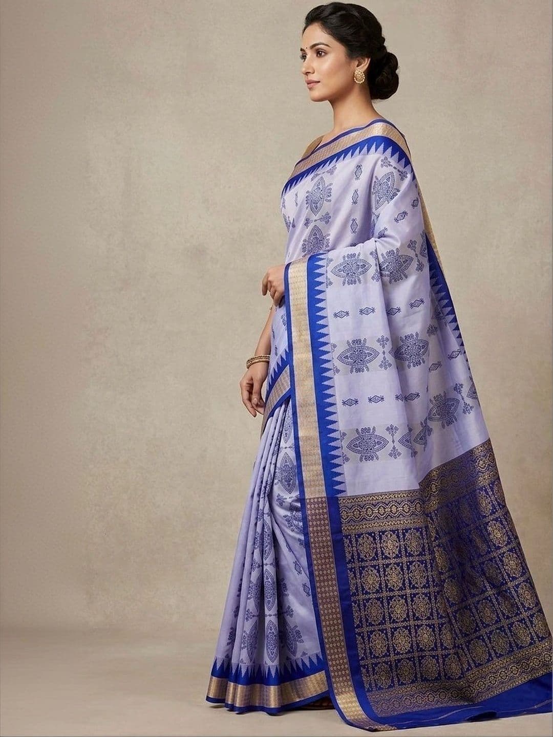 Urban Silk Saree Zari Art Silk Sambalpuri Sarees thumbnail 4
