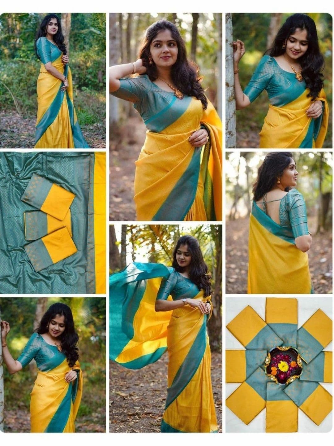 Eecoo Woven Design Zari Art Silk Banarasi Saree thumbnail 2