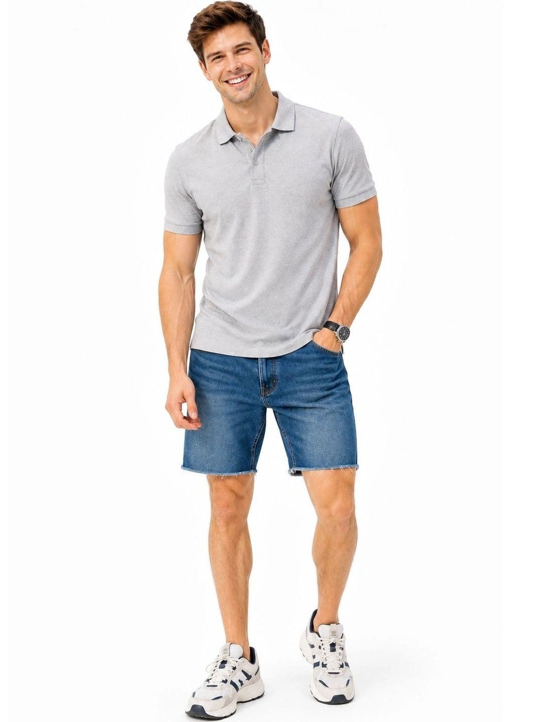 Sharnika Men Polo Collar T-shirt - view 1