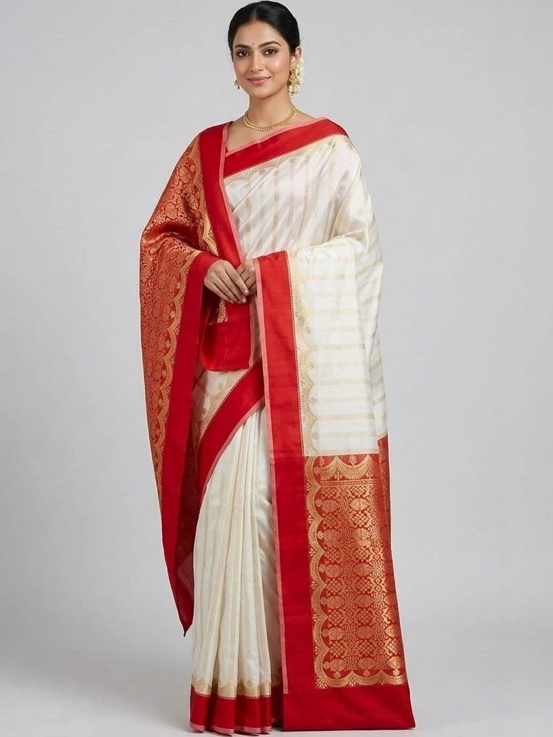 Urban Silk Saree Zari Art Silk Banarasi Sarees - view 1