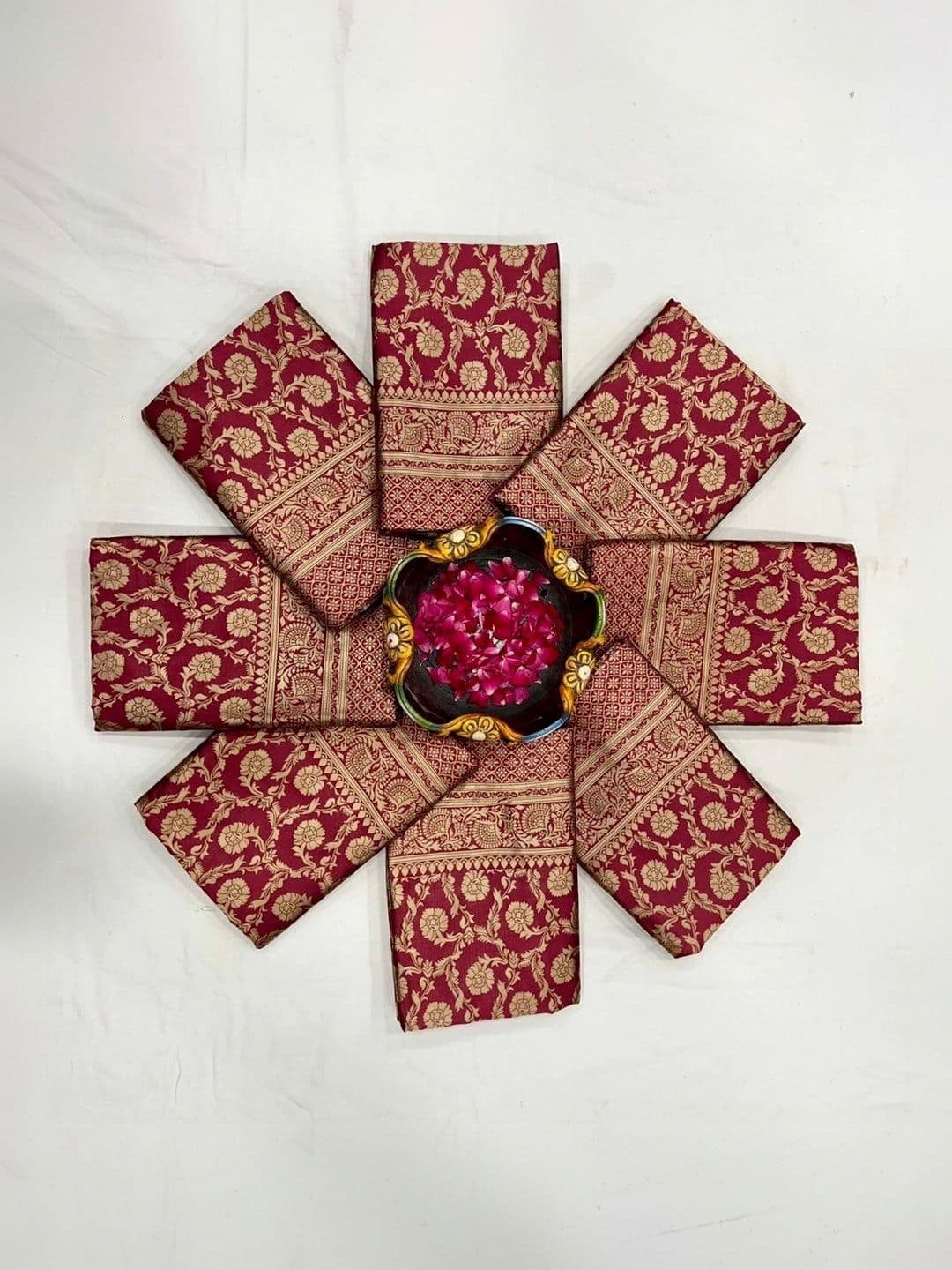 FINFOL Woven Design Zari Art Silk Banarasi Saree thumbnail 6