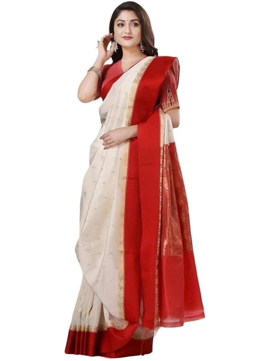 Urban Silk Saree Woven Design Zari Art Silk Sarees - view 1