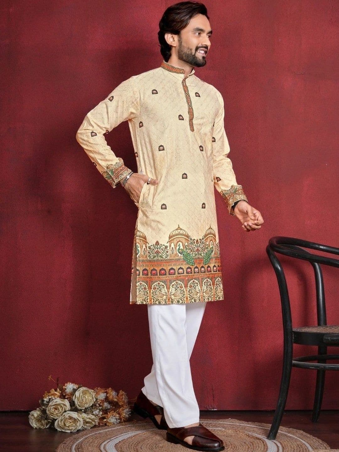CHARLOTTE GRACIOUS Men Kurta thumbnail 5
