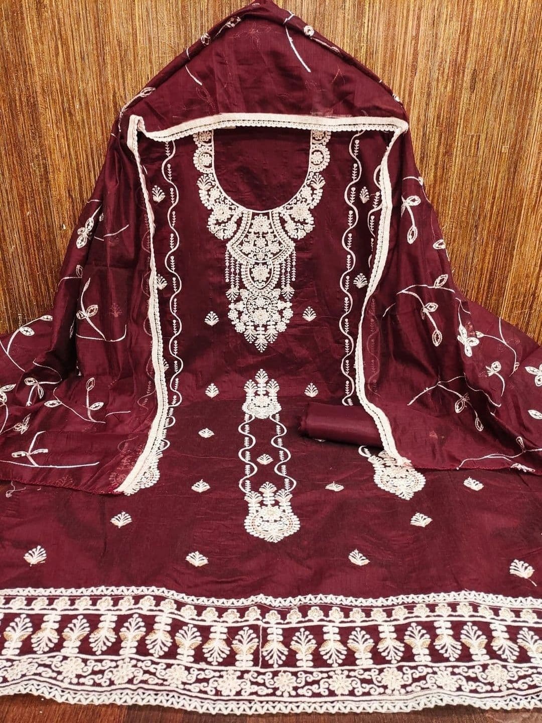 F 13 STUDIO Unstitched Dress Material thumbnail 3