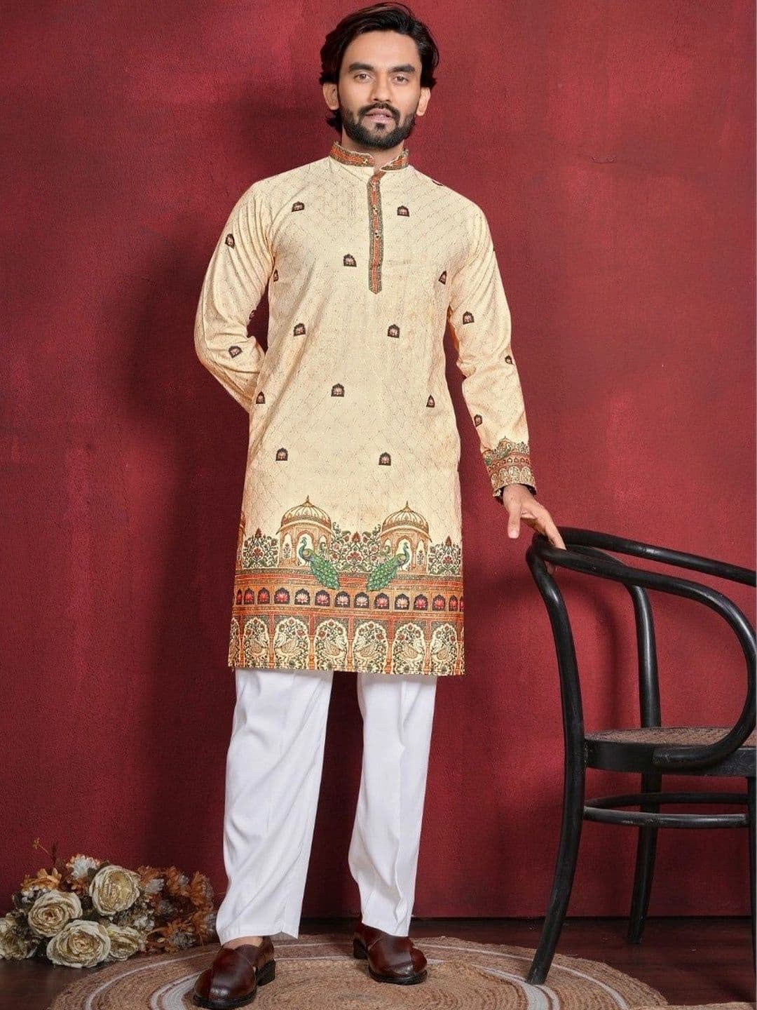 CHARLOTTE GRACIOUS Men Kurta - view 1