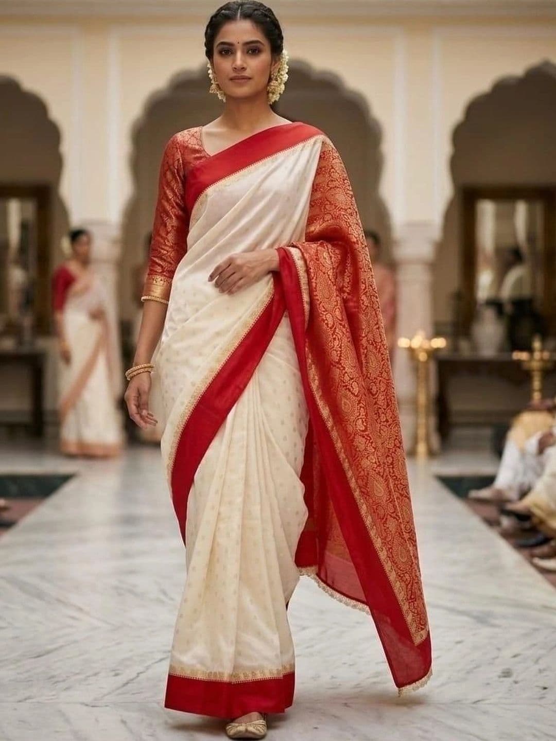Urban Silk Saree Woven Design Zari Art Silk Sarees - view 1