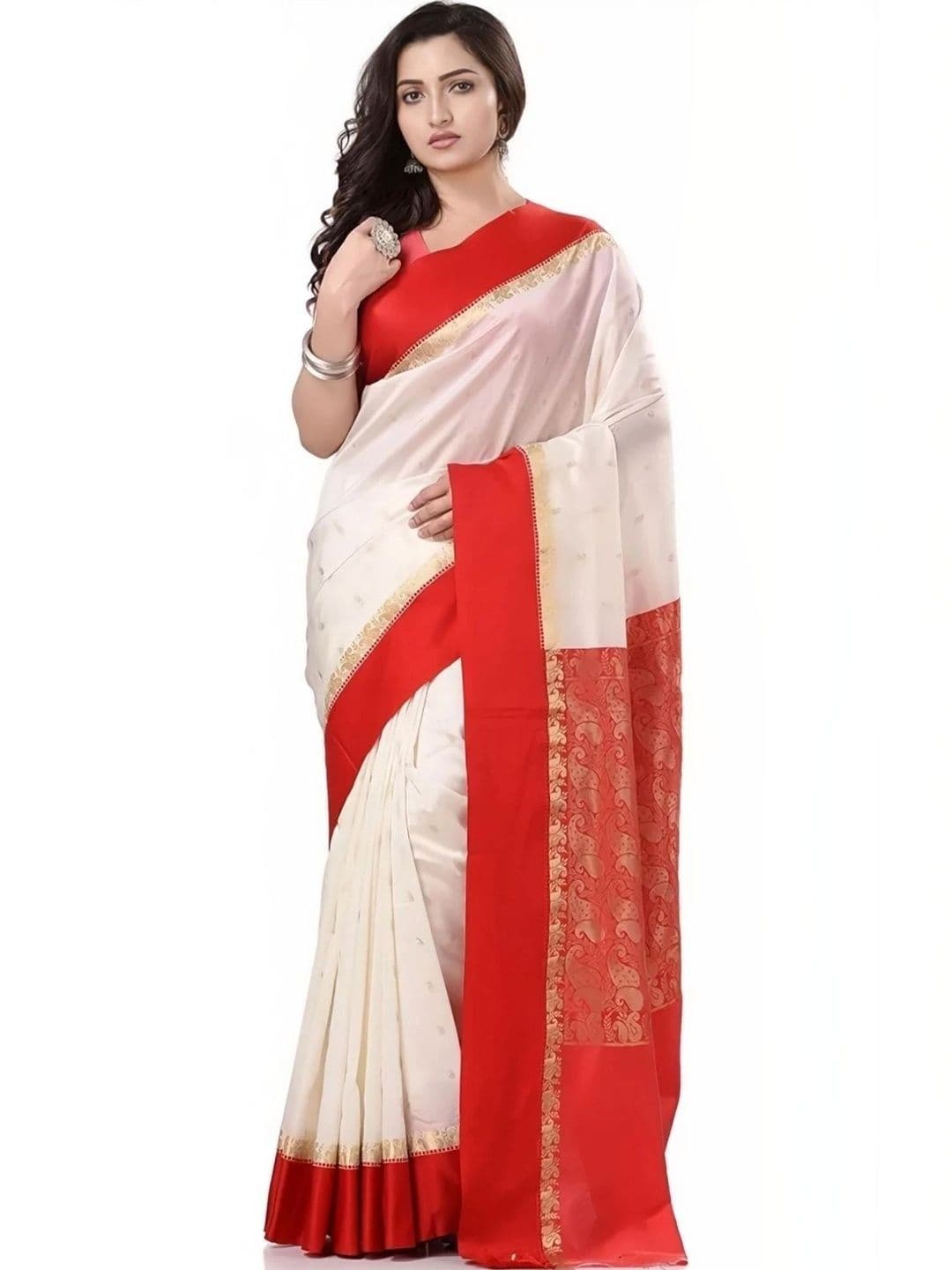 Urban Silk Saree Zari Art Silk Kanjeevaram Sarees thumbnail 5