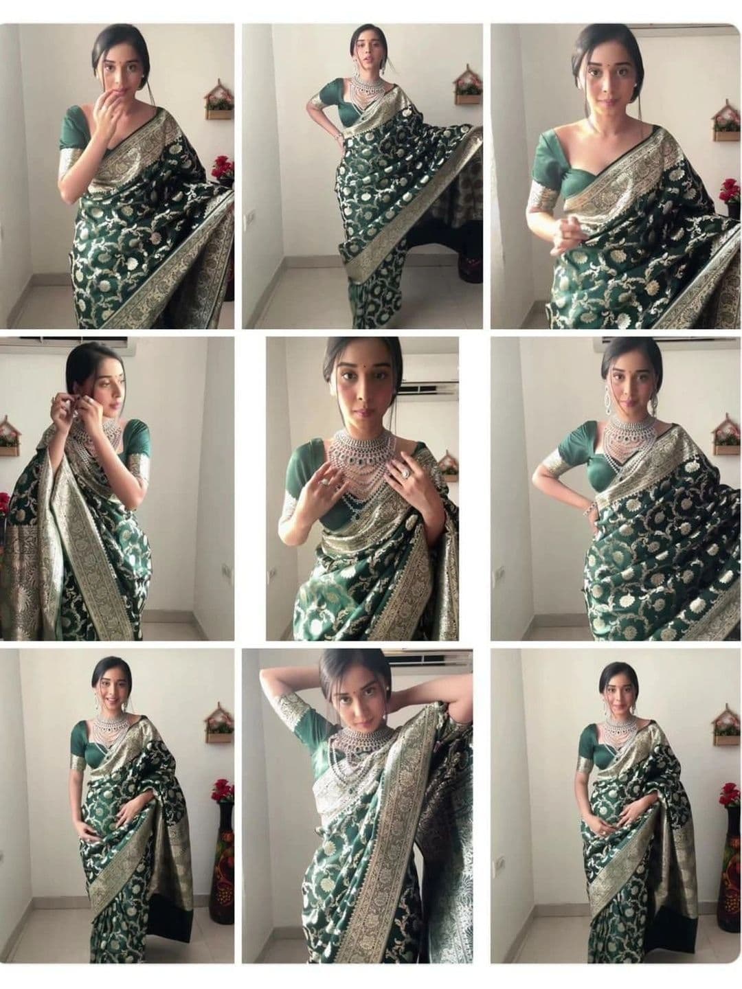 Vidula Fashion Woven Design Zari Art Silk Banarasi Saree thumbnail 2