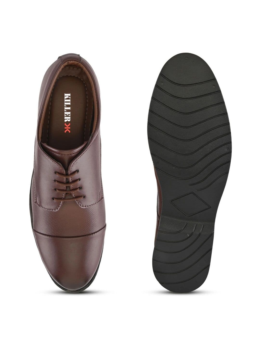 Killer Men Leather Formal Derbys thumbnail 4