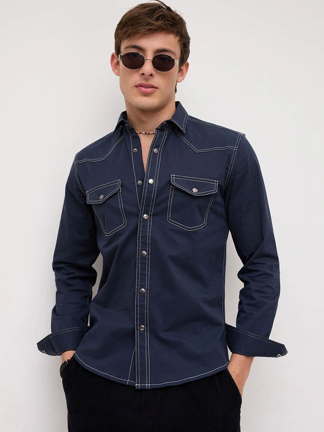 VASTRADO Men Classic Casual Shirt thumbnail 6