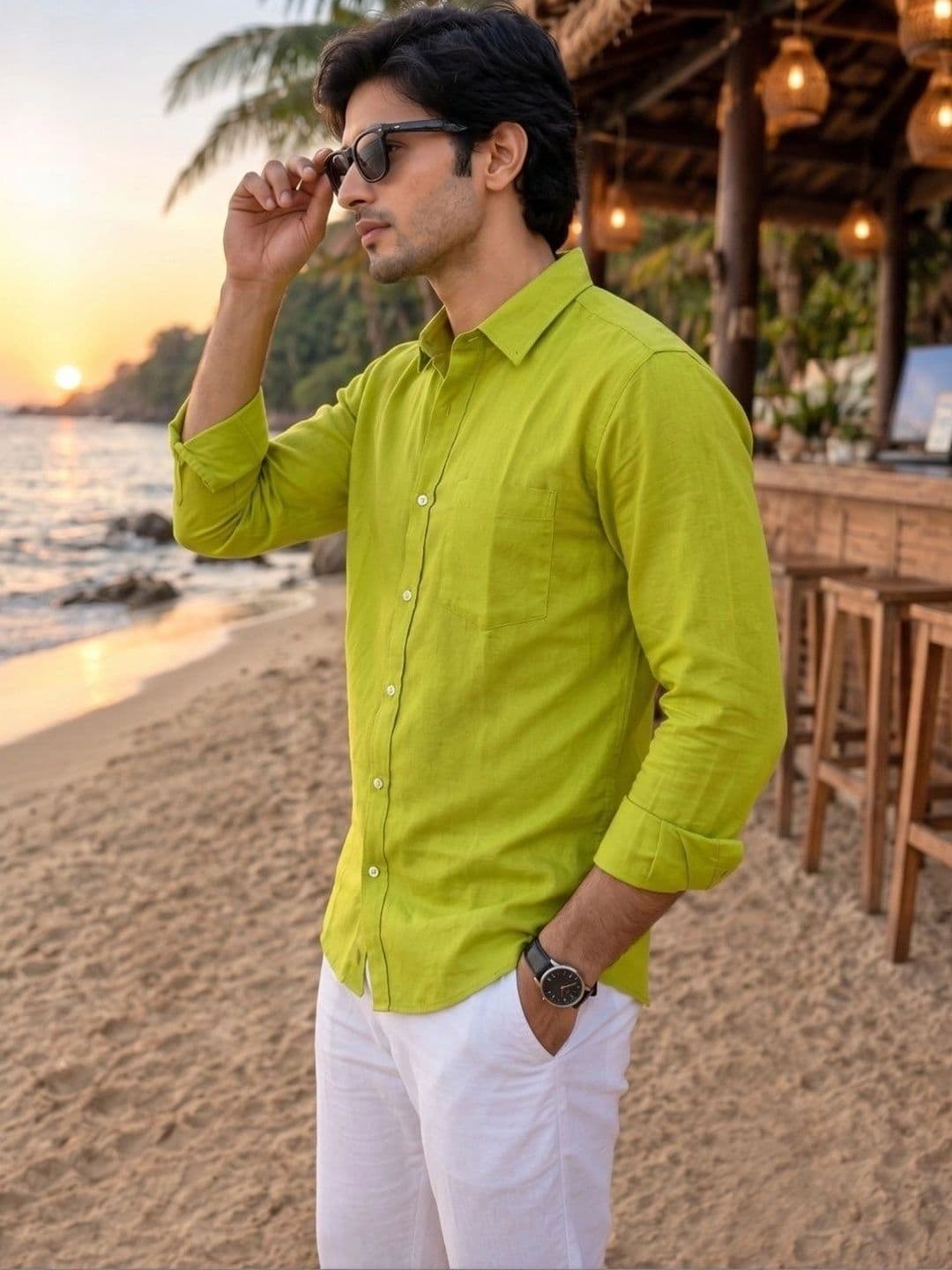 KLYZEE Men Classic Casual Shirt thumbnail 3