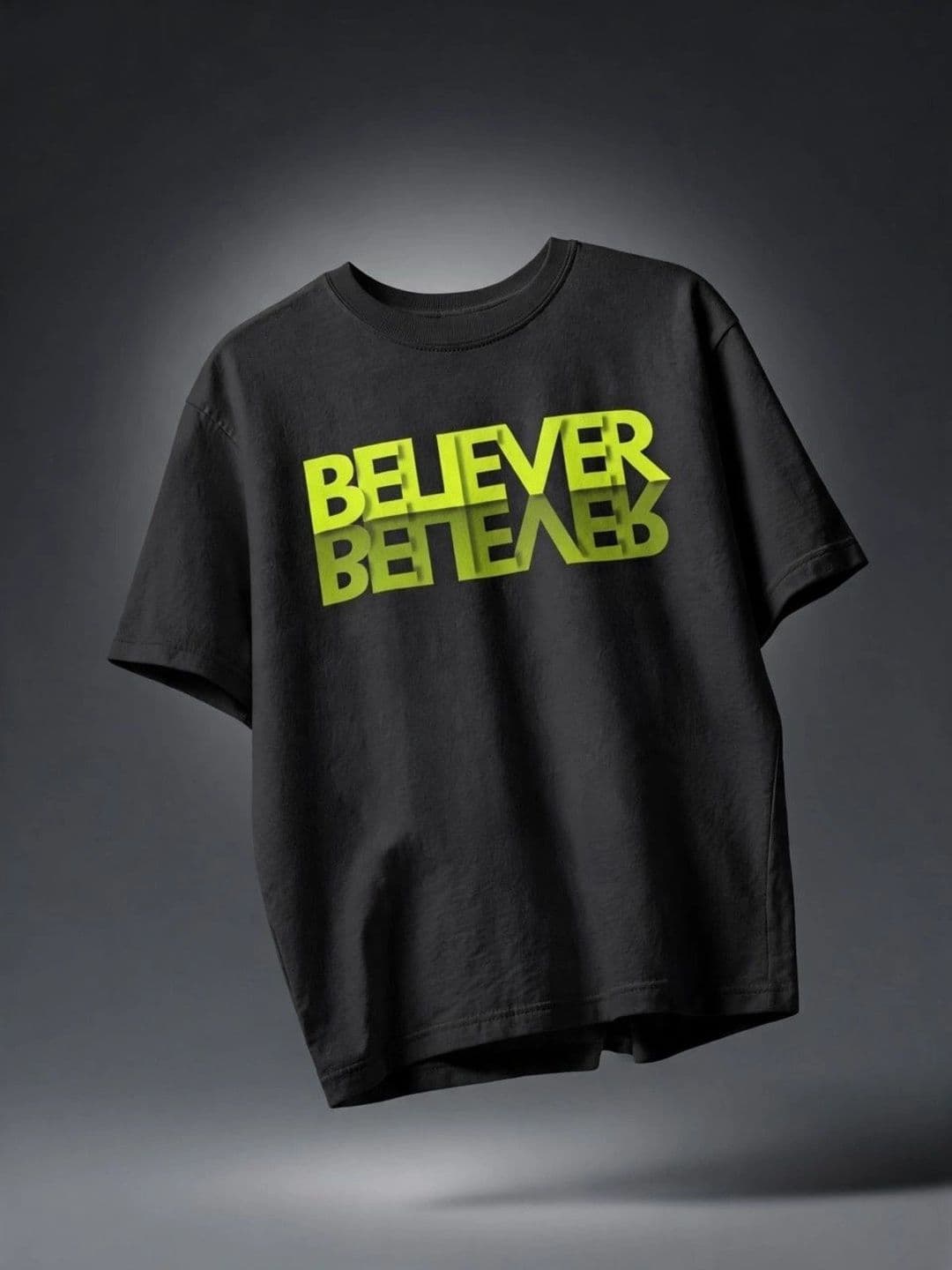 TRYMEEOUT Unisex Typography Printed T-shirt thumbnail 3