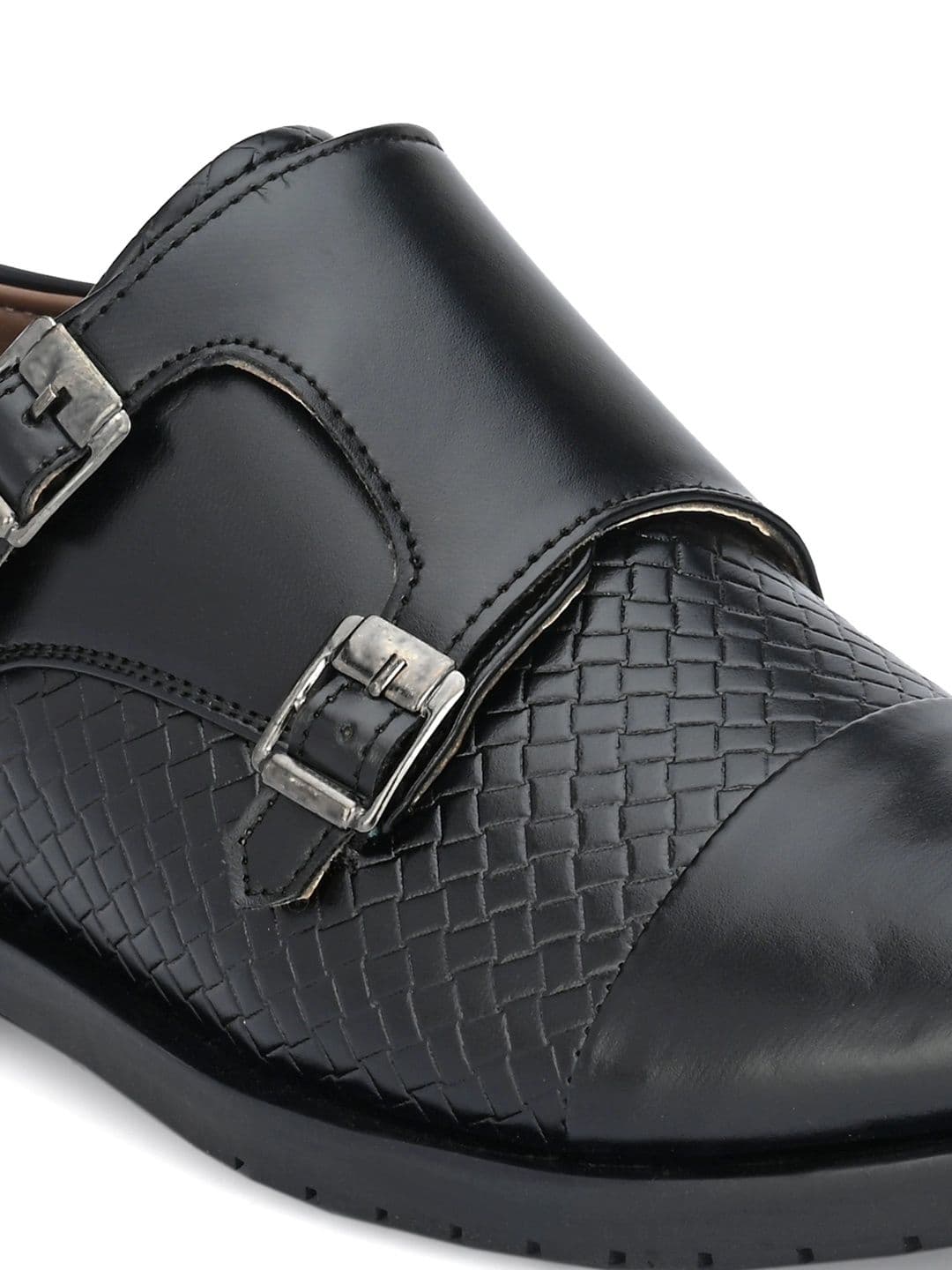 Killer Men Leather Formal Monk Shoes thumbnail 4