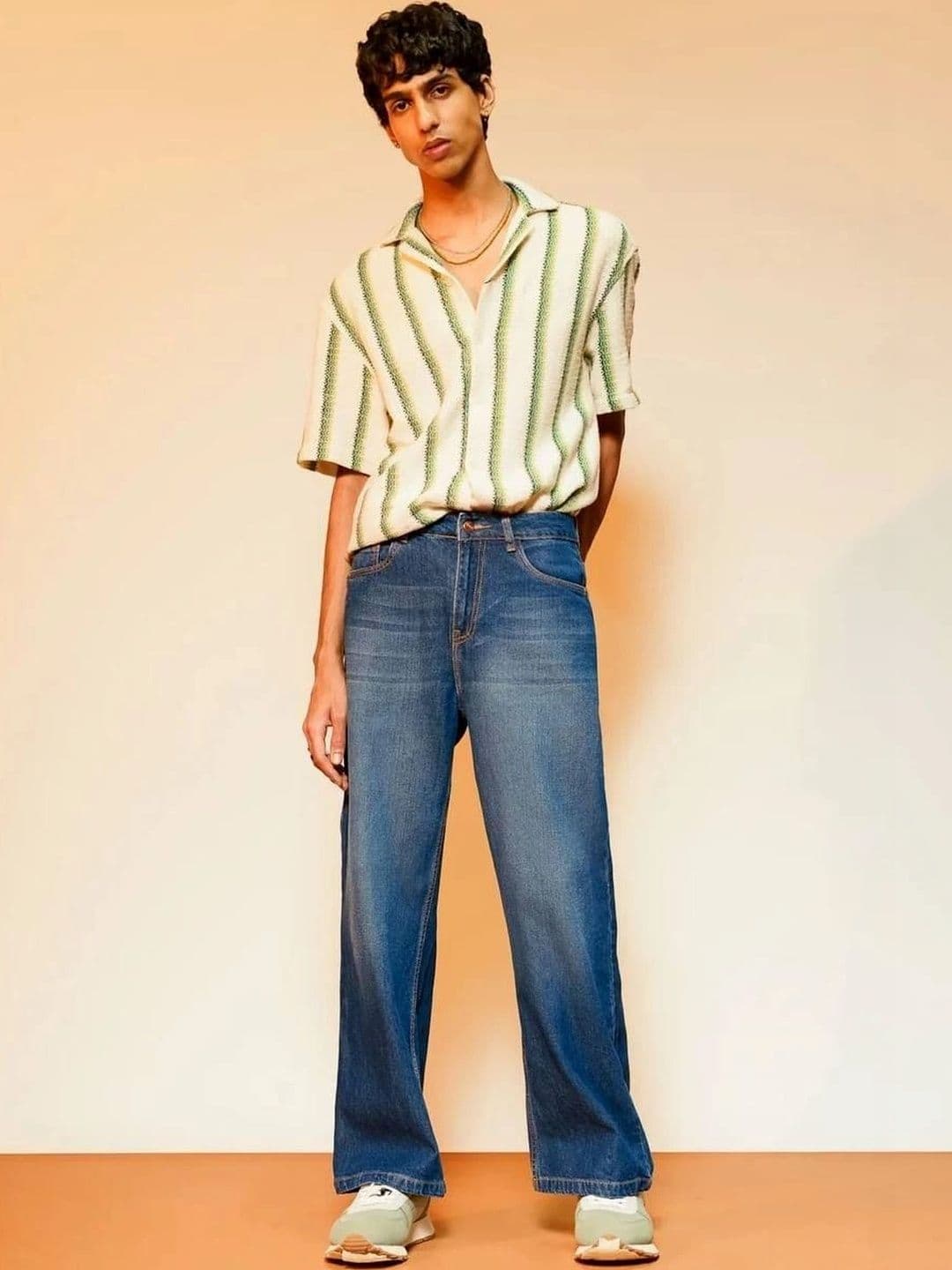 KIYANA IMITATION Men Comfort Straight Fit Mid-Rise Jeans - view 1