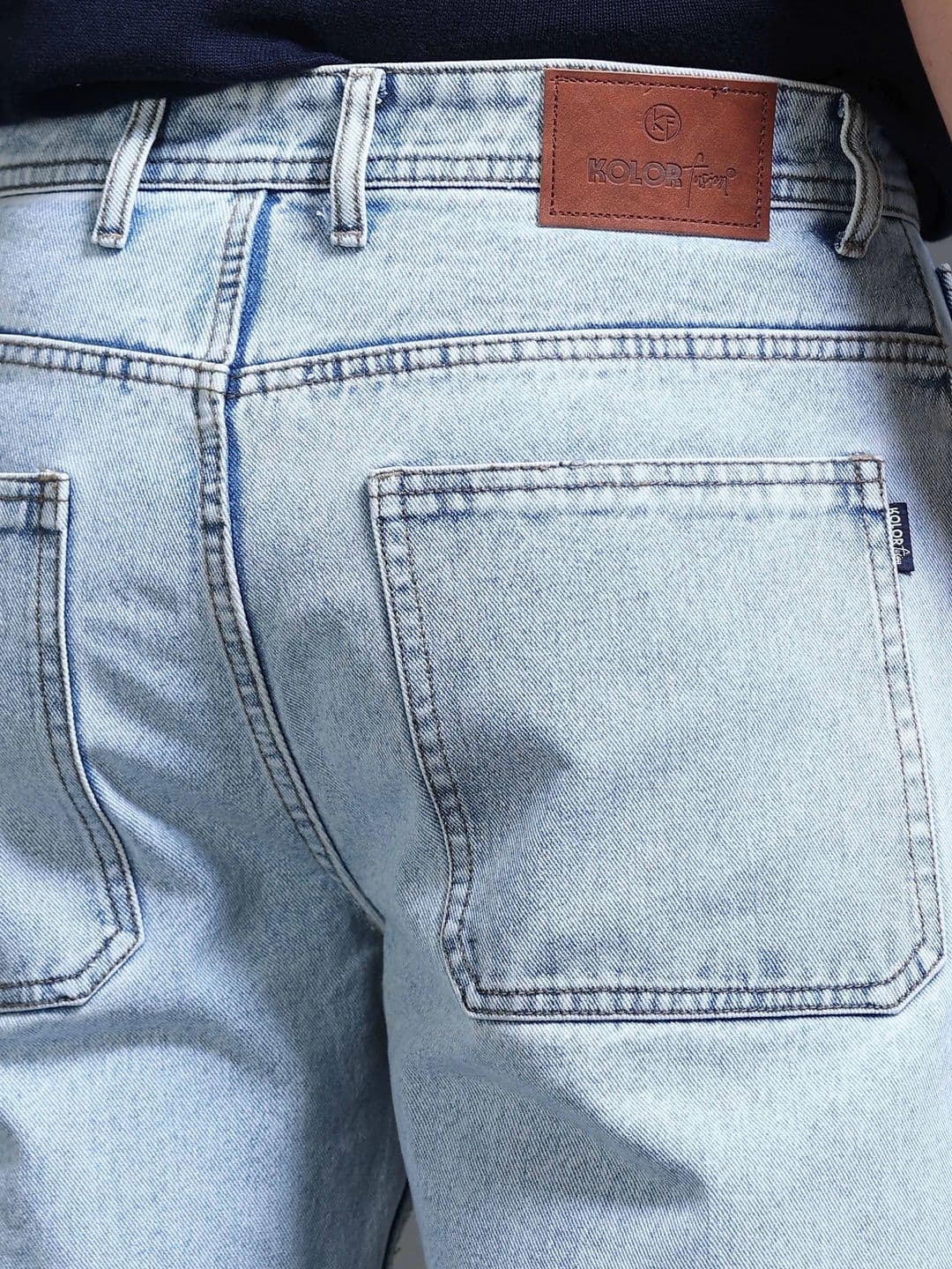 Kolor Fusion Men Loose Mid-Rise Light Fade Jeans thumbnail 6