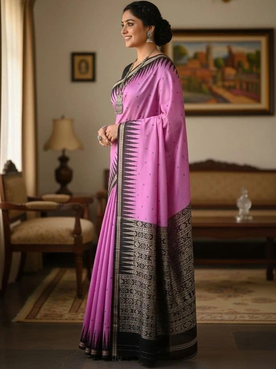 Urban Silk Saree Art Silk Sambalpuri Sarees thumbnail 4