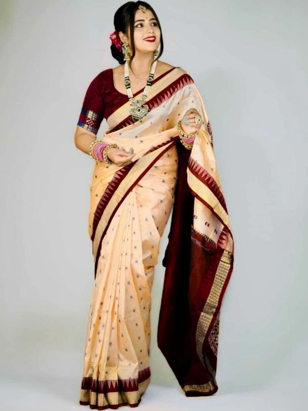 Urban Silk Saree Zari Art Silk Sambalpuri Sarees - view 1