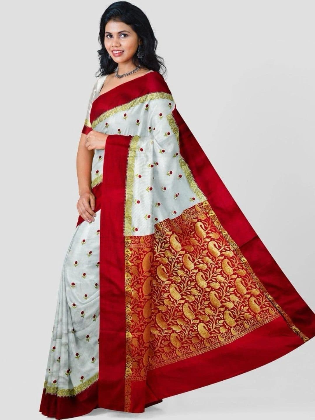 Urban Silk Saree Art Silk Banarasi Sarees thumbnail 3