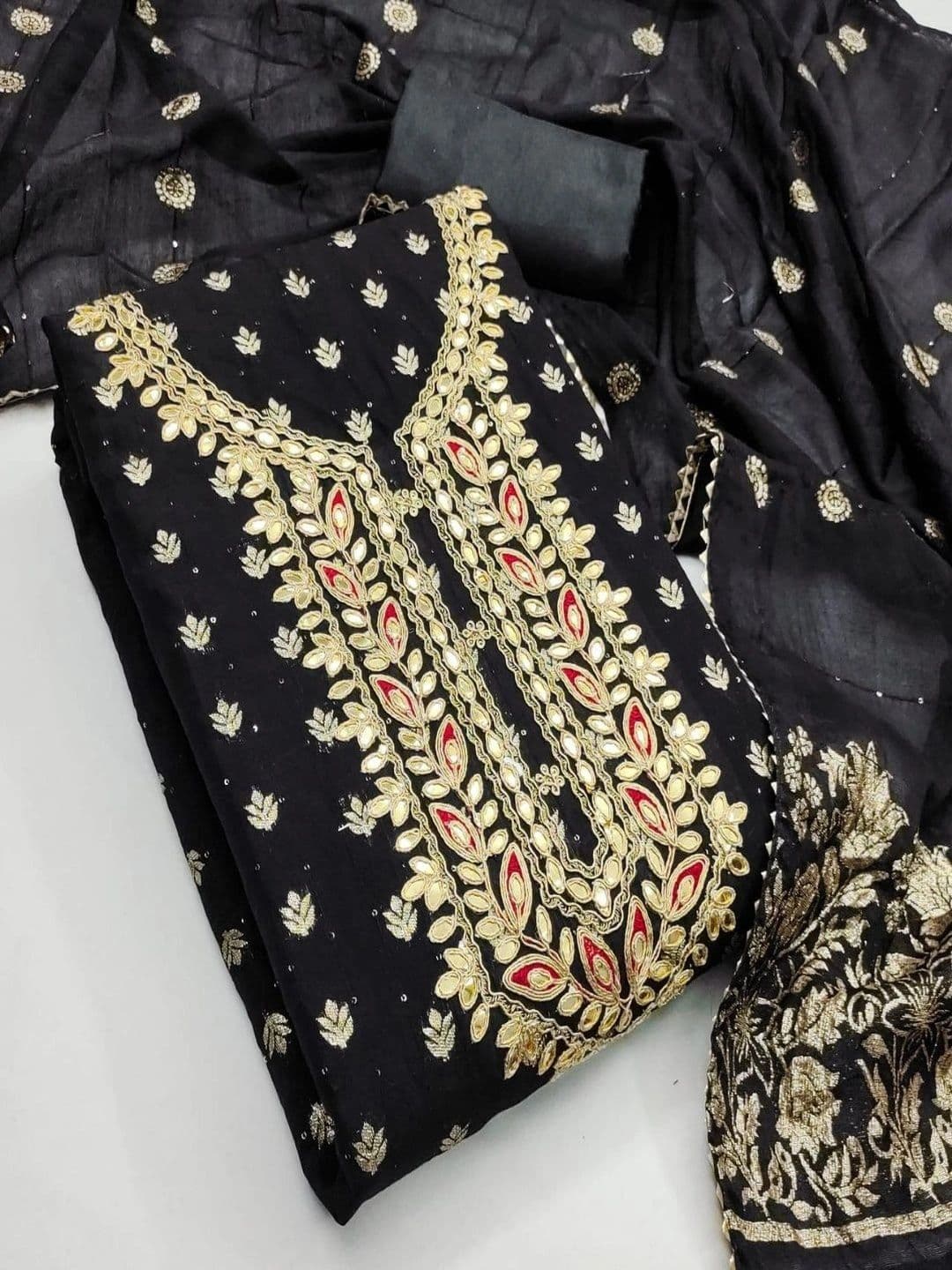 F 13 STUDIO Unstitched Dress Material thumbnail 5