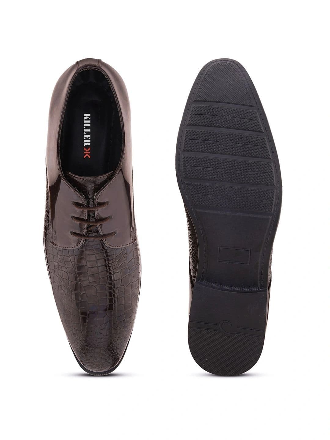 Killer Men Leather Formal Derbys thumbnail 5