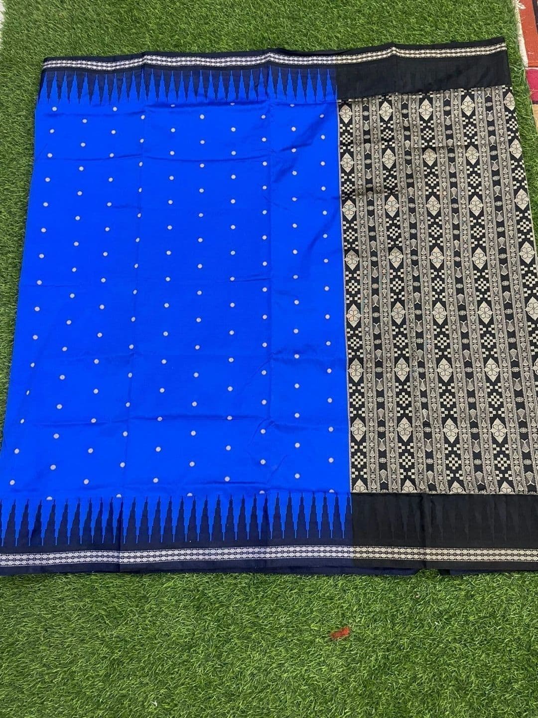 Urban Silk Saree Woven Design Zari Art Silk Sambalpuri Sarees thumbnail 3
