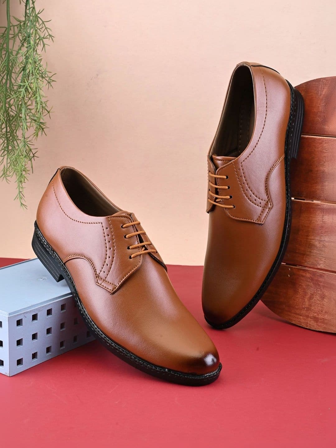 Killer Men Leather Formal Derbys - view 1