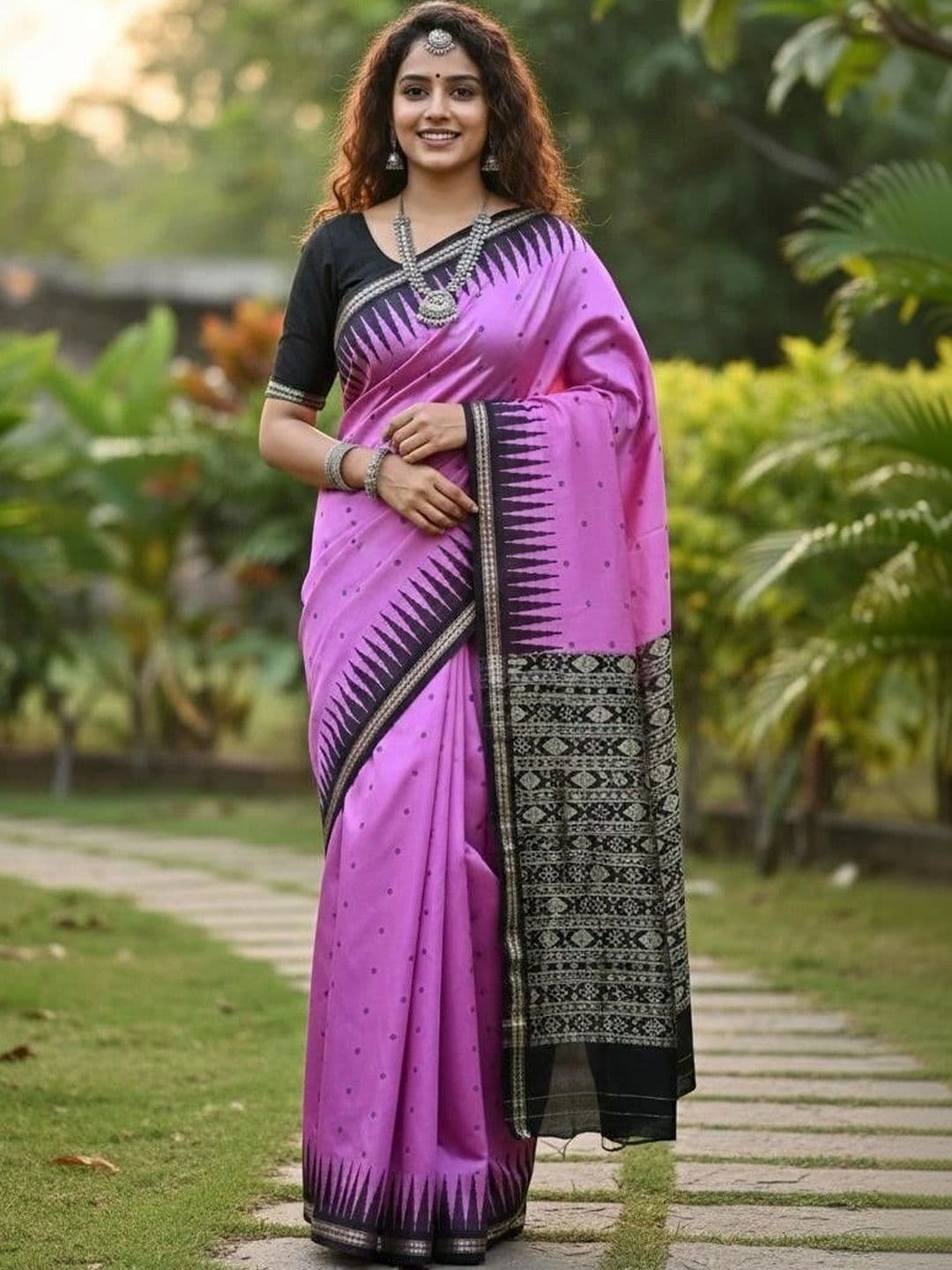 Urban Silk Saree Art Silk Sambalpuri Sarees thumbnail 5