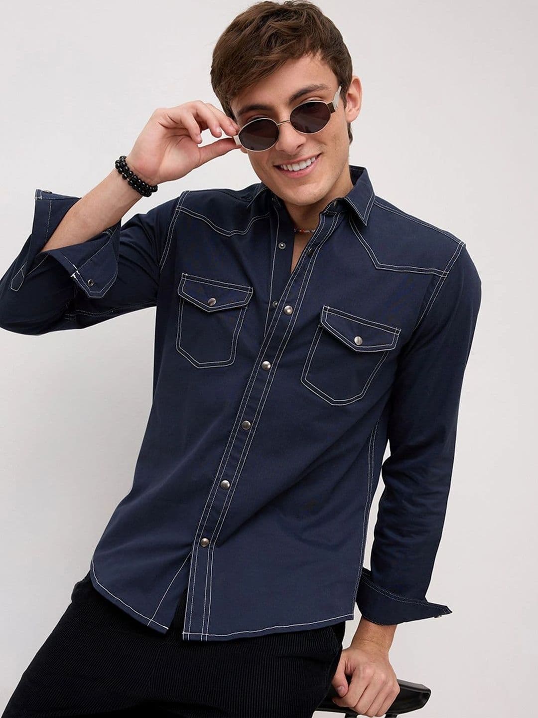 VASTRADO Men Classic Casual Shirt thumbnail 4