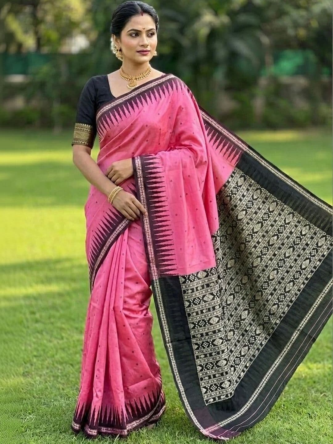 Urban Silk Saree Art Silk Sambalpuri Sarees thumbnail 2