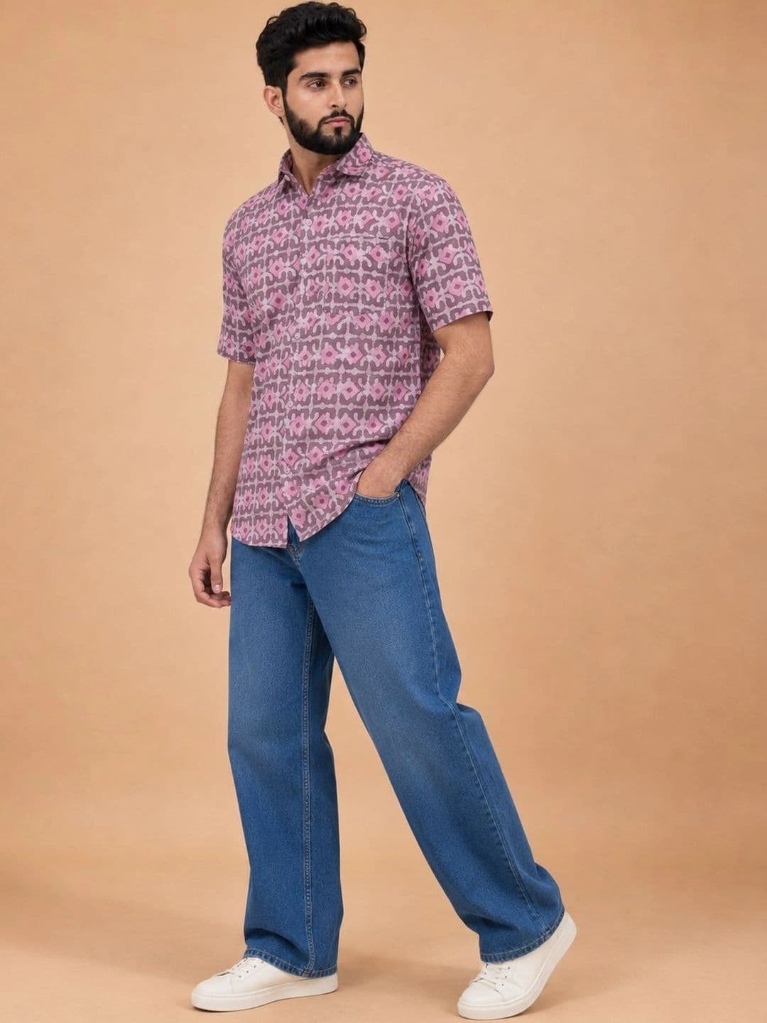 Ravaiyaa Men Printed Casual Shirt thumbnail 3