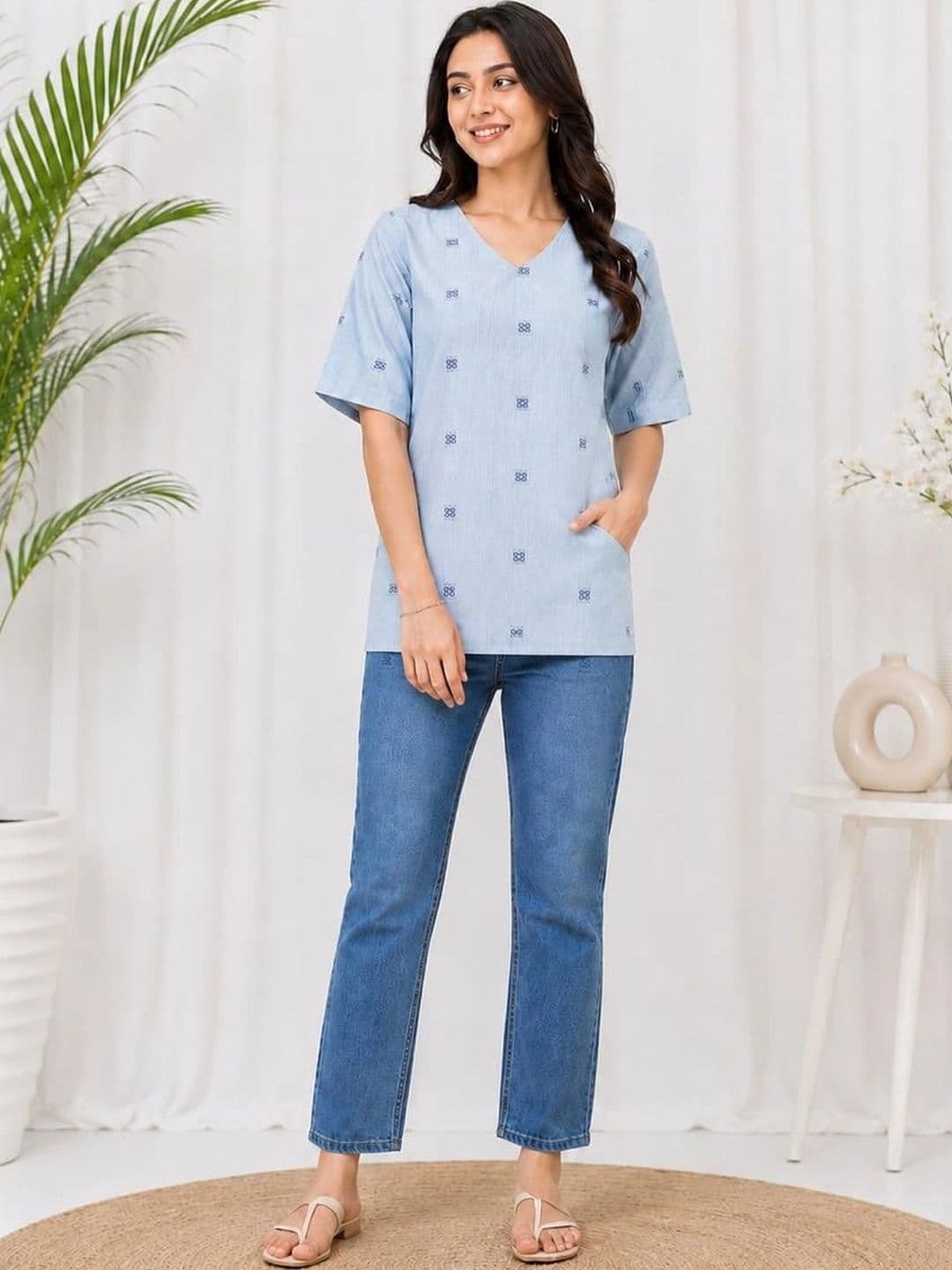 SHIFZ Women Ethnic Motifs Printed Kurta - view 1