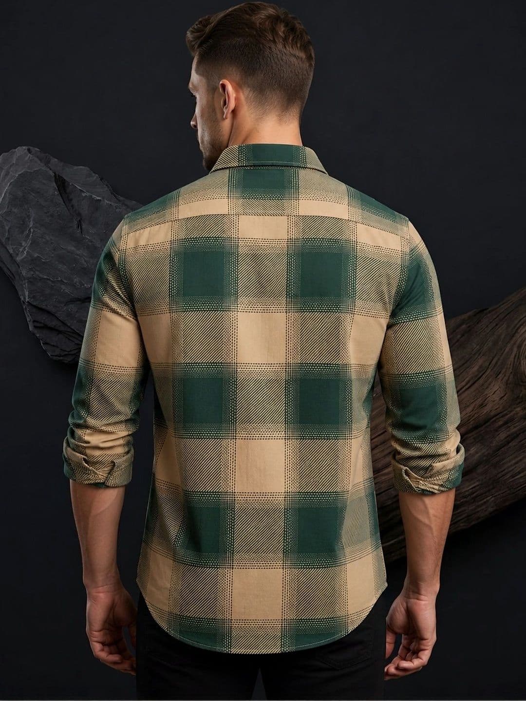 Metronaut Men Checked Casual Shirt thumbnail 2