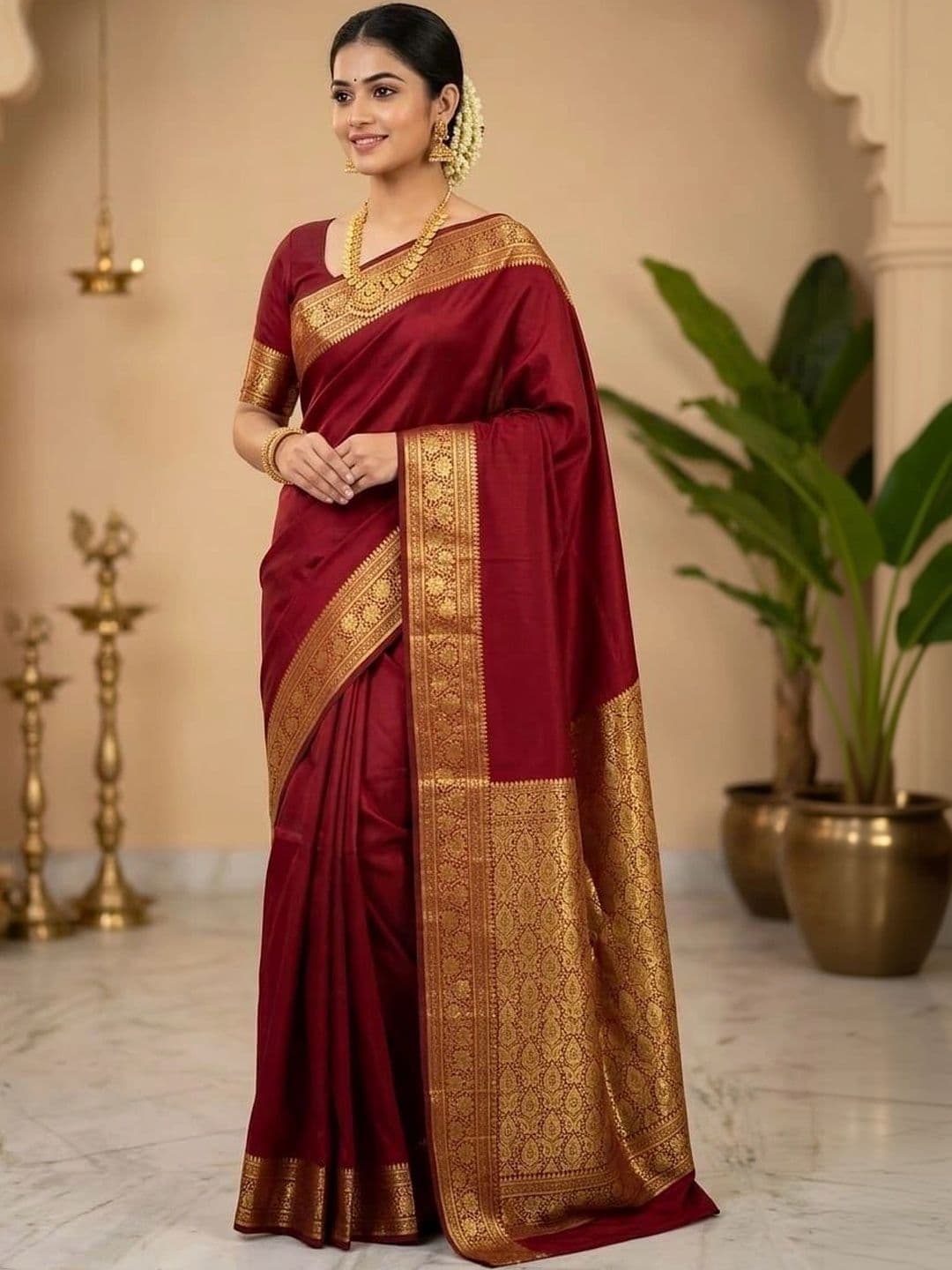 Urban Silk Saree Zari Art Silk Banarasi Sarees - view 1