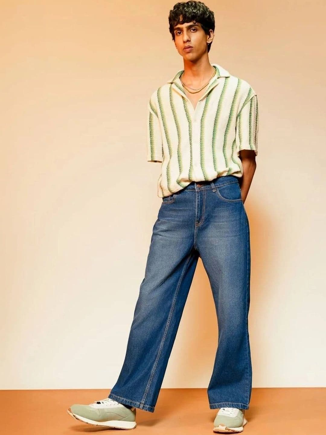 KIYANA IMITATION Men Comfort Straight Fit Mid-Rise Jeans thumbnail 2