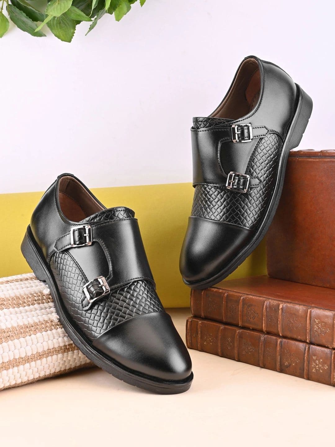 Killer Men Leather Formal Monk Shoes - view 1
