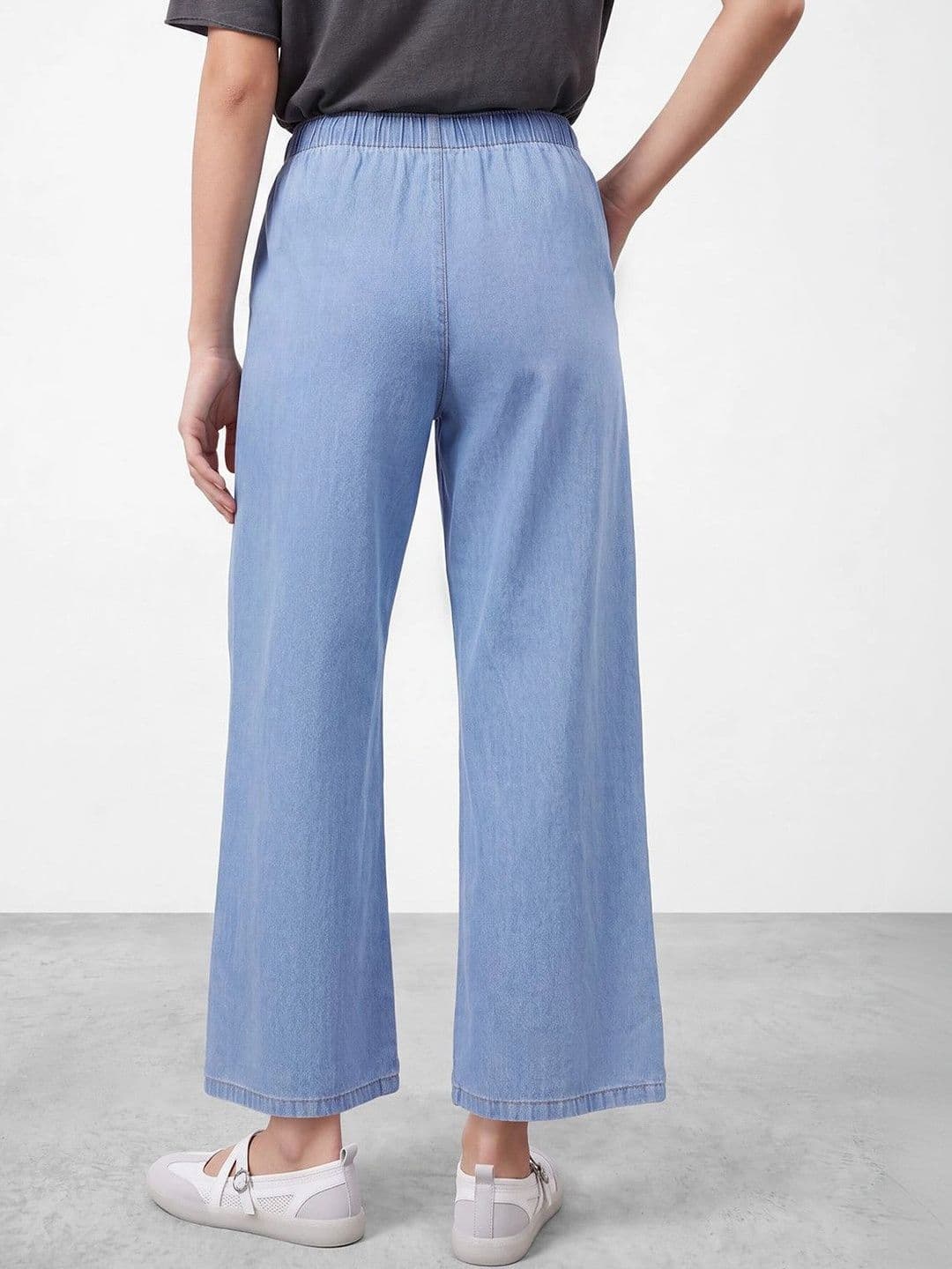 R&B Women Wide Leg Mid-Rise Jeans thumbnail 5