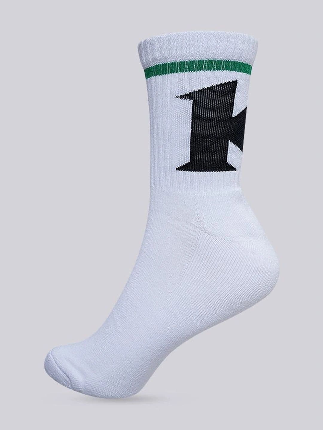 Kickers Men Microfiber Patterned Calf Length Socks thumbnail 2