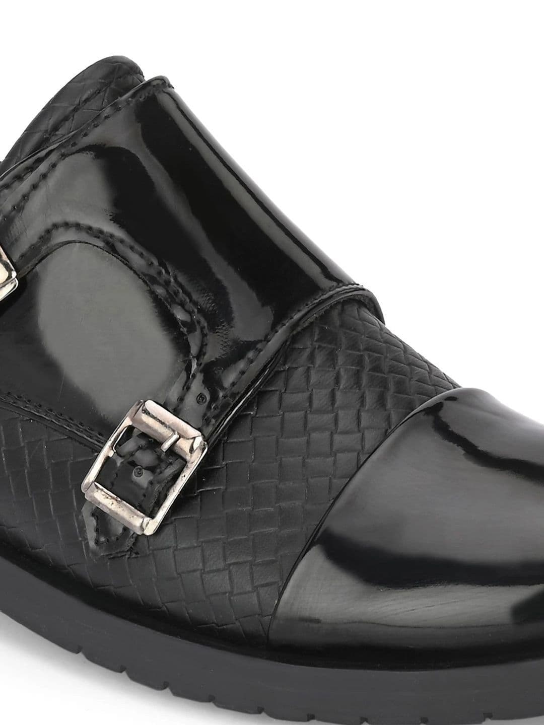Killer Men Leather Formal Monk Shoes thumbnail 4