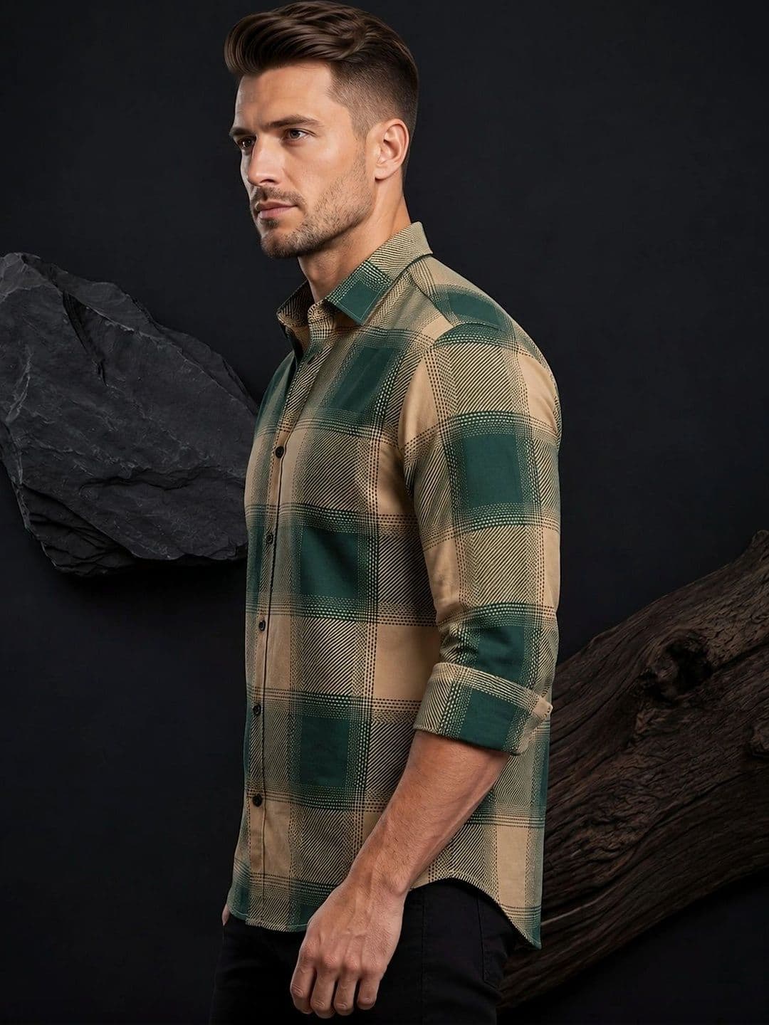 Metronaut Men Checked Casual Shirt thumbnail 4